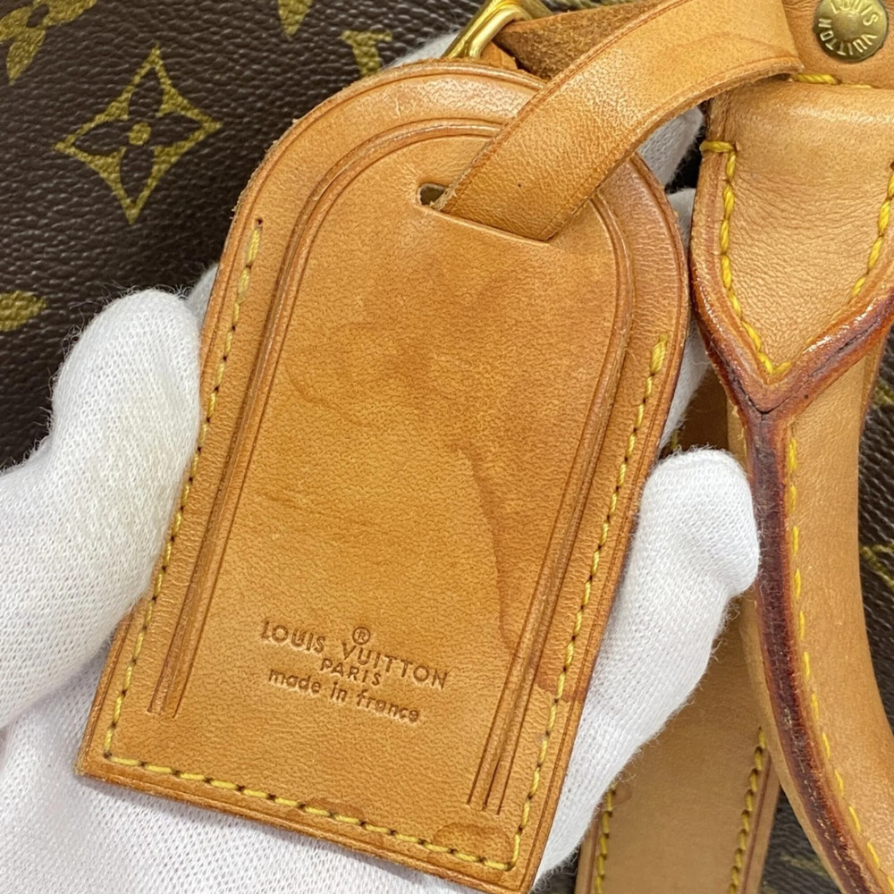 LOUIS VUITTON Brown Monogram Keepall 50 Boston Bag - Picture 13 of 14